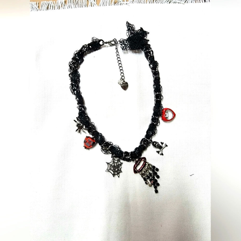 Betsey Johnson Vampire Necklace
